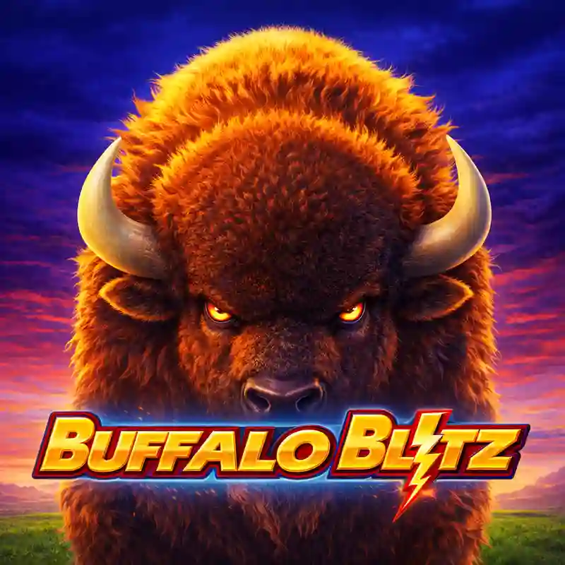 Buffalo Blitz Slot Game Logo JILI168